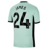 Original Fußballtrikot Chelsea James 24 Ausweichtrikot 2023-24 Für Herren